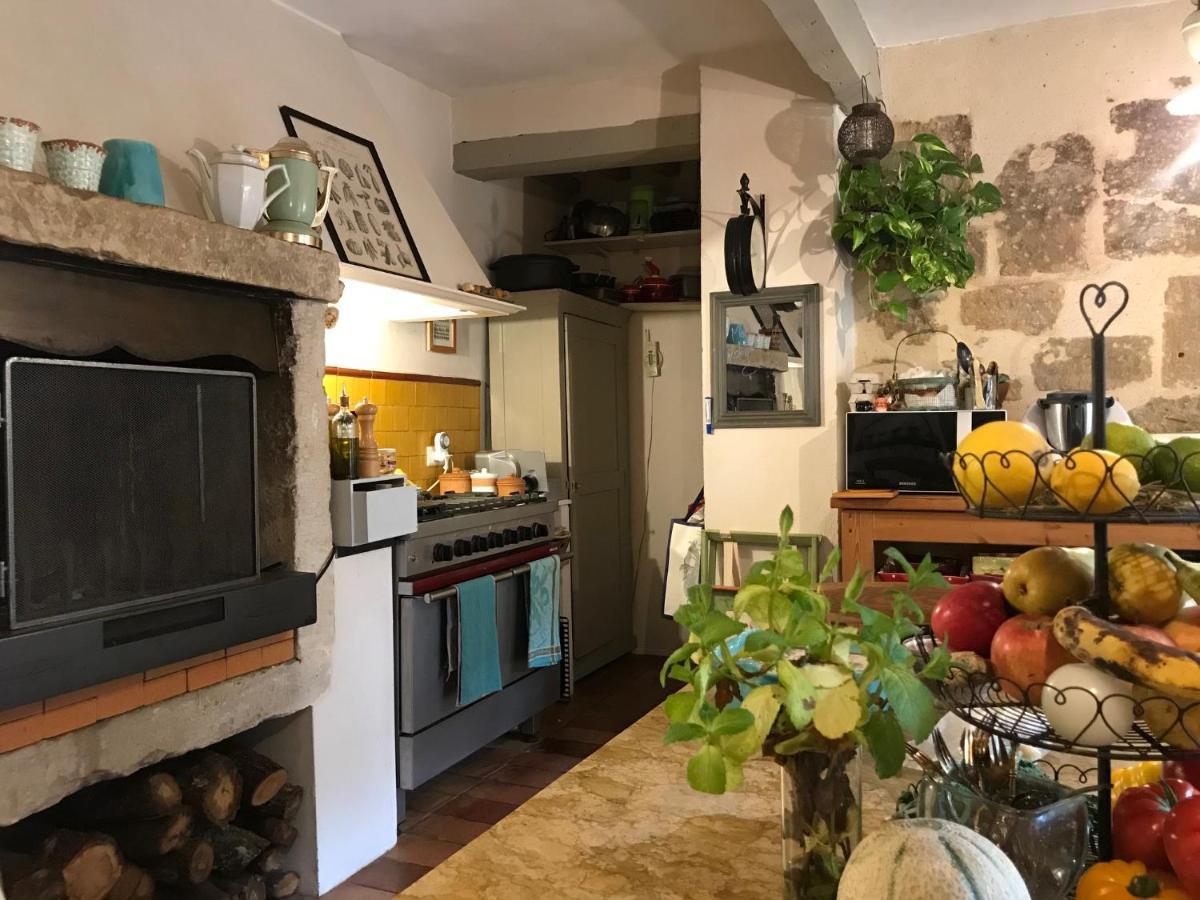 Les Aiguieres En Provence Bed & Breakfast ซูซ-ลา-รุส ภายนอก รูปภาพ